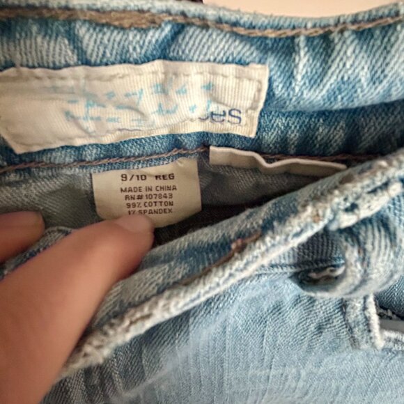 Maurices Morgan Flare Light Blue Jeans Size 9/10 - Picture 8 of 8